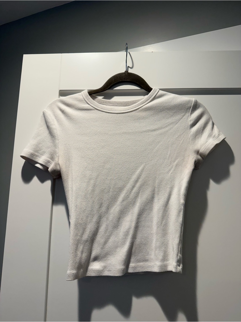 lululemon athletica White Short-Sleeve Crew Tee